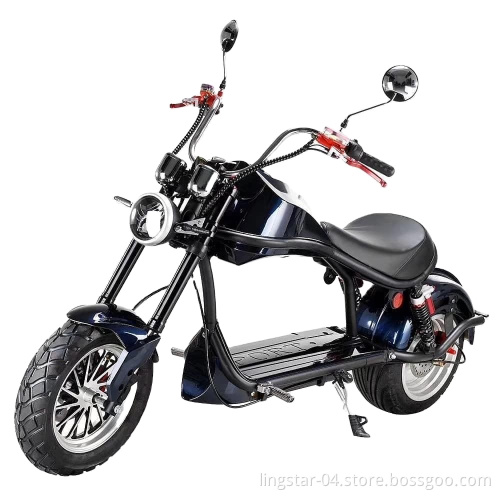 2022 New Electric Motorcycle 2 Wheel Electric Scooter Citycoco With EEC Made In China
